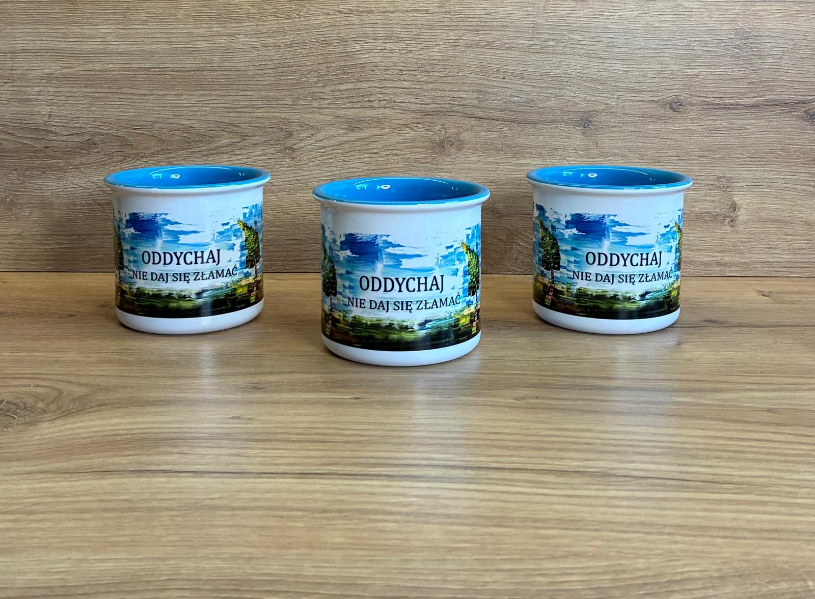 Kubek RITUAL – Drzewa -GRANATOWY - obrazek 7