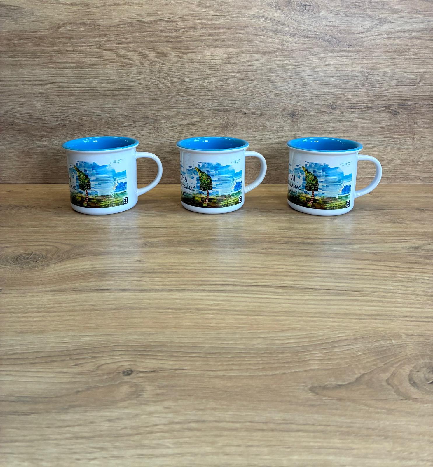 Kubek RITUAL – Drzewa -GRANATOWY - obrazek 5