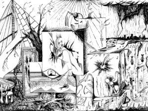 plakat autorska grafika