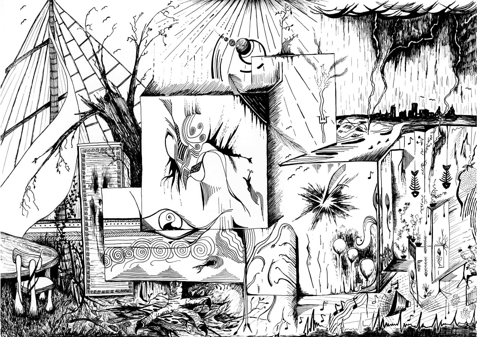 plakat autorska grafika